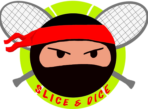 Slice N Dice Tennis logo